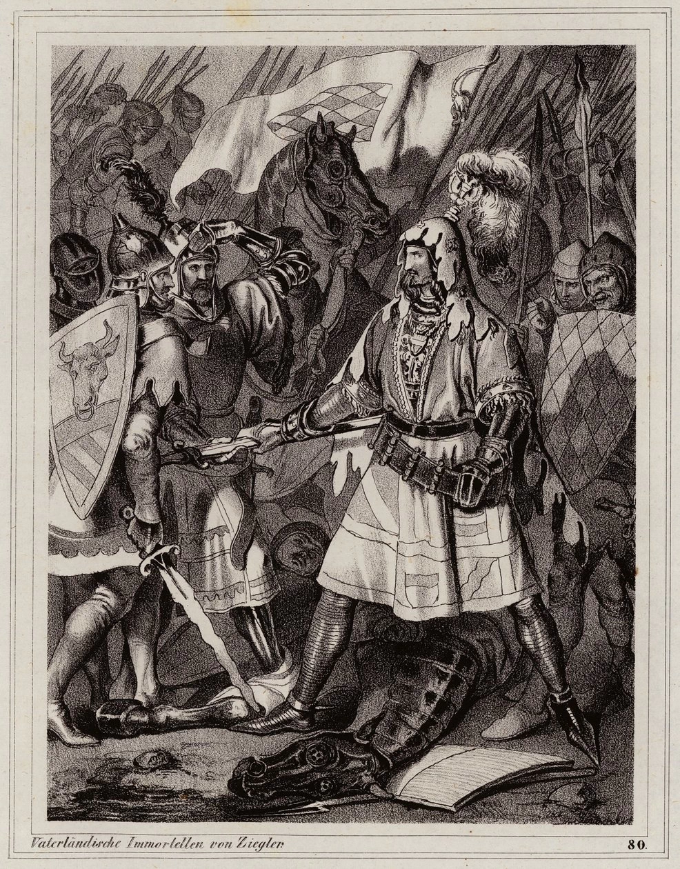 Peter Johann Nepomuk Geiger - Giovanni il Cieco, Re di Boemia
